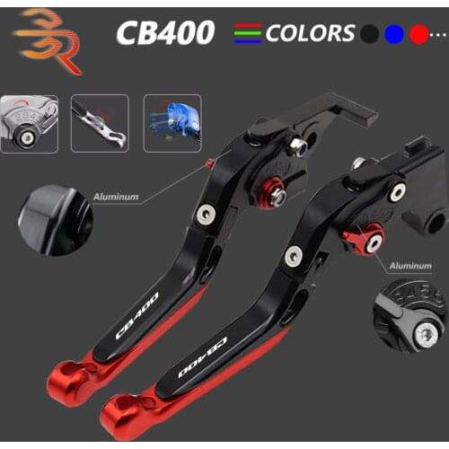 CB400/SF Brake Clutch Lever For Honda CB 400 VTEC 1992-1998 CNC Aluminum Adjustable Folding Extendable Motorcycle Accessories