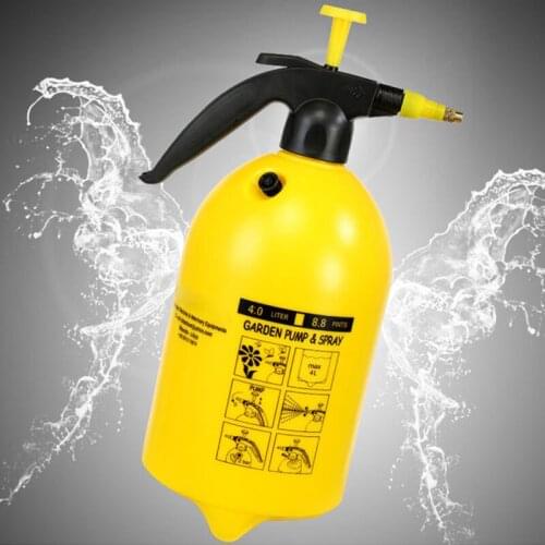 2/4L Manual Pressure Household Disinfection Car Cleaning Flower Gardening Tool Sprayer Handheld Sprinkler Watering Can Corrosion