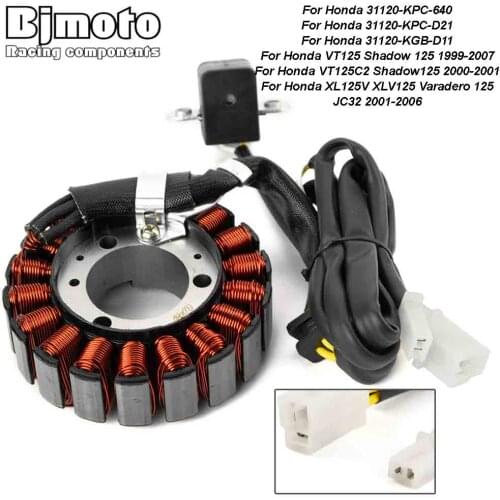 Motorcycle Magneto Ignition Stator Coil For Honda VT 125 125C2 125V XLV VT125 VT125C2 Shadow XL125V XLV125 Varadero 125