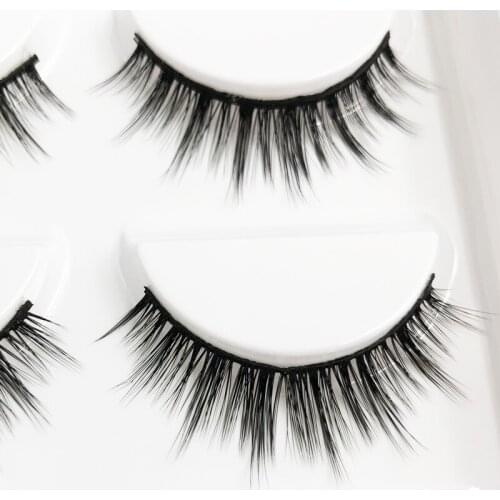 Flash girl good grade false eyelashes 036 100% handmade 5pais 3D mink Eyelashes comfort false Eyelashes