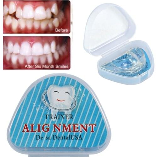 Orthodontics Straighten Teeth Tray Retainer Crowded Irregular Teeth Corrector Braces Health Care Tool Anti-molarization Odorless