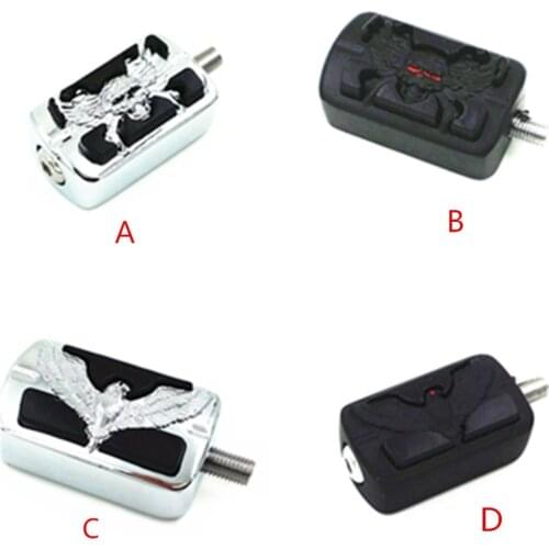 Motorcycle Shifter Shift Brake Pedal Pad For Harley Breakout Street Glide CVO Dyna Heritage Softail Sportster 883 1200