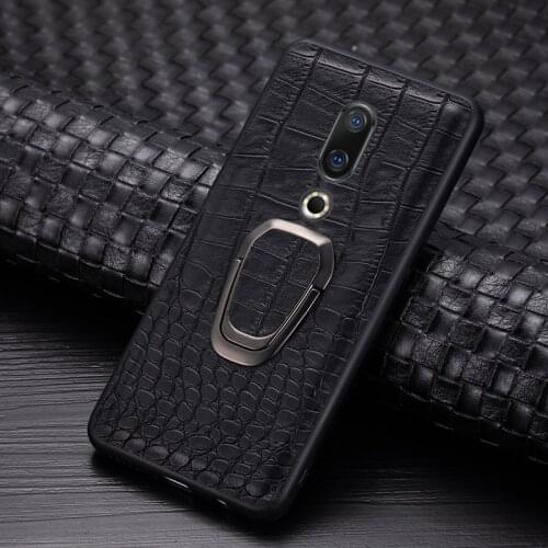 AMMYKI Silicone Crocodile pattern for Meizu 16TH 16X 17 Plus Pro Case Leather Case for Meizu 16TH 16X 17 Pro Plus Case