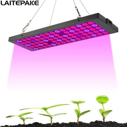 100W Full Spectrum Panel LED Grow Light AC85~265V Greenhouse Horticulture Grow Lamp for Indoor tent Plant Flowering Growth
