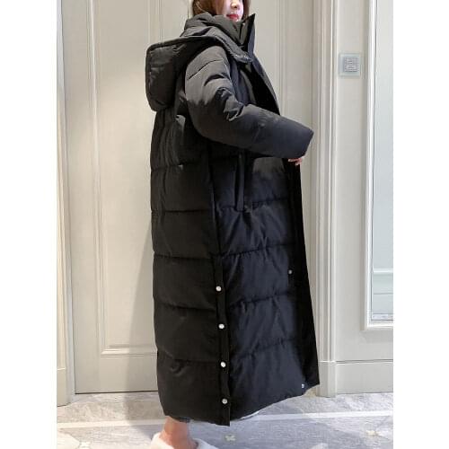 Womens winter down jacket Fashion Jacket Thick Warm Coat Lady Cotton Parka Jacket Long jaqueta Winter jacket with hood 2020