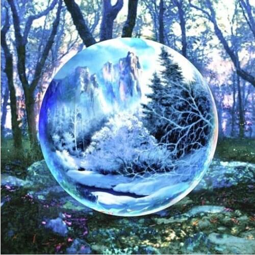 5d Diamond Painting Kits Poured Glue AB Drill Landscape Diamond Embroidery Glass Ball Rhinestone Pictures Home Decoration Art