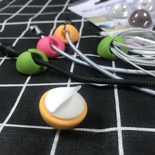 6 Pcs Cable Clips Cord Organizer Cable Management Organizers USB Cable Holder