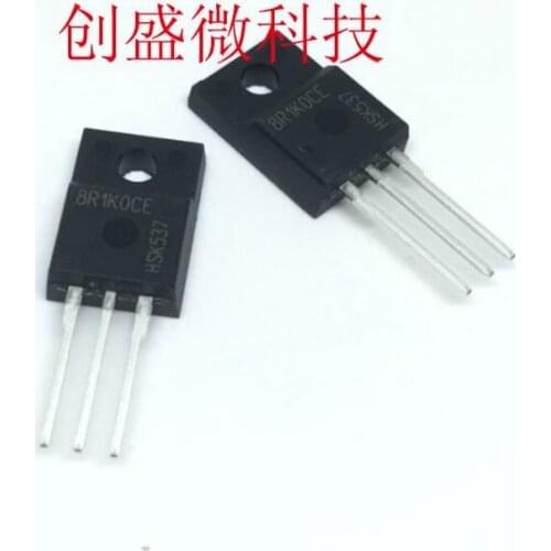 Free shipping 20PCS 8R1K0CE IPA80R1K0CE 18A800V TO-220F