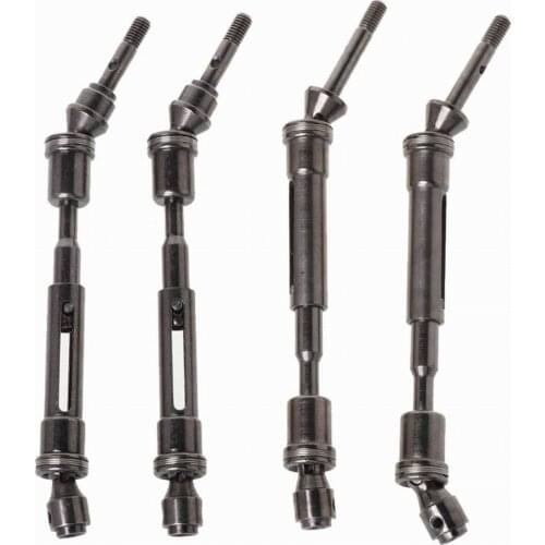 CVD Steel Front & Rear Drive Shaft Assembly Heavy Duty For 1/10 Traxxas Slash 4x4 Stampede VXL 2WD 6851R 6851X 6852R 6852X