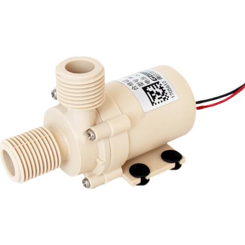 DC 12V/24V,0-110 Degrees Celsius,Brushless circulation pump,Solar/gas/electric hot water heater,pressurized booster Submersible