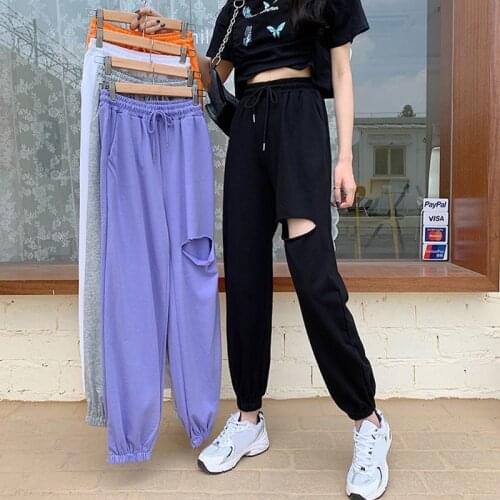 EACHIN Women's Trousers Harem Pants