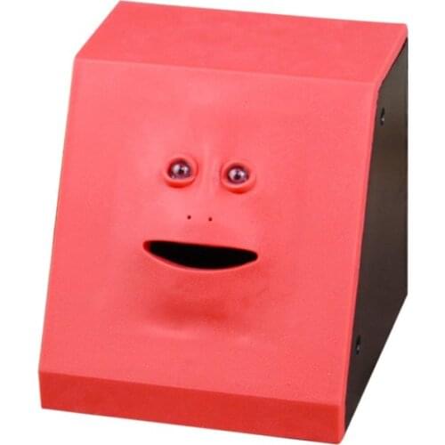Money Eating Face Box Cute Facebank Piggy Coins Bank Funny Money Coin Saving Bank Children Toys Gift Home Decoration