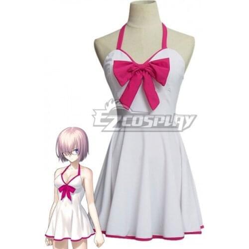 Fate Grand Order Shielder Mashu Kyrielight Swimsuit Halloween Party Girls Summer Beach Adult Festival Cosplay Costume E001