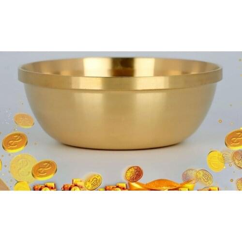Copper bowls,Disciples Of the Buddha To Supply Water Brass Cup,Mini Home Desk Decor