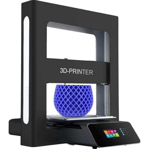 A5 desktop 3D printer 2.8 inch touch screen for ABS,PLA,Wood One Step Assembly Full Metal Auto Leveling Filament machine