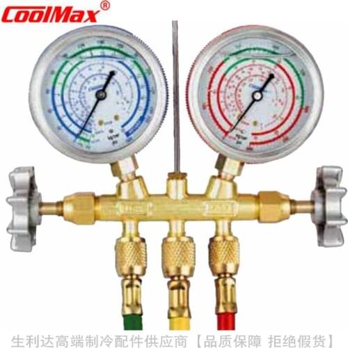 New brand original CoolMax R410 copper frame refrigerant pressure gauge group CM-636-G-R410 CM-660-G-R410 CM-672-G-R410