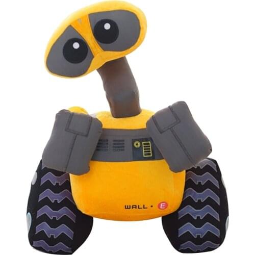 25cm Cartoon Robot WALL.E Plush Toys Stuffed Anime Toys Factory Supply Christmas gift for Kids Children