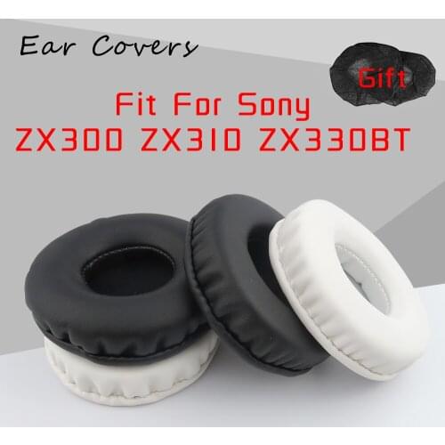 Earpads For Sony ZX330BT ZX310 ZX300 MDR-ZX330BT MDR-ZX310 MDR-ZX300 Headphone Earpads Replacement Headset Leather Sponge Foam