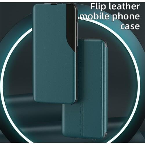 Luxury Shockproof Kickstand Stand Morror Smart View Filp Leather Magnetic Phone Case For iPhone 13 12 Pro Max 11 XR 8 Back Cover