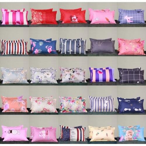 Nordic jacquard Four seasons anime pillow case Jacquard pattern Pillow Case 48x74cm Pillowcase Thickened, Sanded Fabric