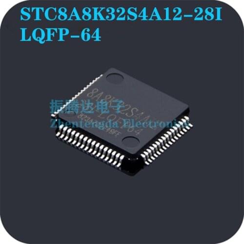 STC8A8K32S4A12-28I-LQFP64 STC8A STC8A8K STC8A8K32S STC8A8K32S4A12 STC8A8K32S4A12-28I LQFP-64