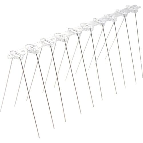 1pcs Stainless Steel 25cm Bird Repellent Spikes Anti Pigeon Nail Bird Deterrent Tool For Pigeons Owl Small Birds Fence