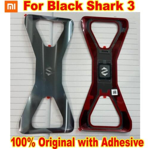 100% Original Rear Housing Door Cover For Xiaomi Black Shark 3 Back 6.67" Battery Case Glass Lid BlackShark 3 Shell with Sticker