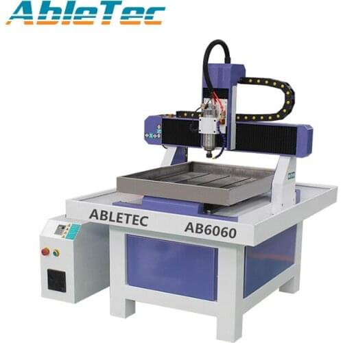 6060 mini metal cnc milling machine desktop metal cnc router with Taiwan TBI ball screw transmission