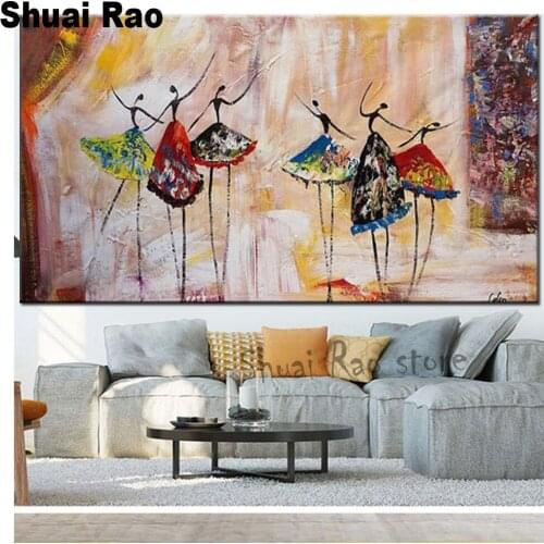 180x90 DIY Diamond Embroidery icon"Abstract dancer"Cross Stitch Picture of Rhinestones Diamond Painting mosaic girl Ballet art