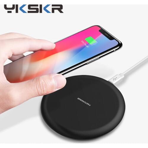 For IPhone Qi Wireless Charger Pad For IPhone 8 plus X XR XS Fast Wireless Charging For IPhone 11 Pro Max Mobile Phone Charger