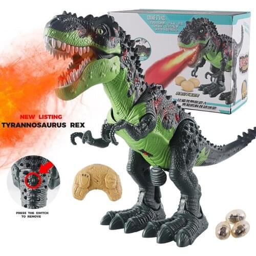 Large Spray Mechanical Dinosaurs With Wing Cartoon Electronic Walking Animal Model Dinosaurio juguete Robot Pterosaurs Kids Toys