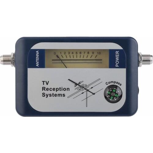 DVB-T Digital Satfinder Satellite TV Receiver Digital Aerial Terrestrial TV Antenna Signal With Compass