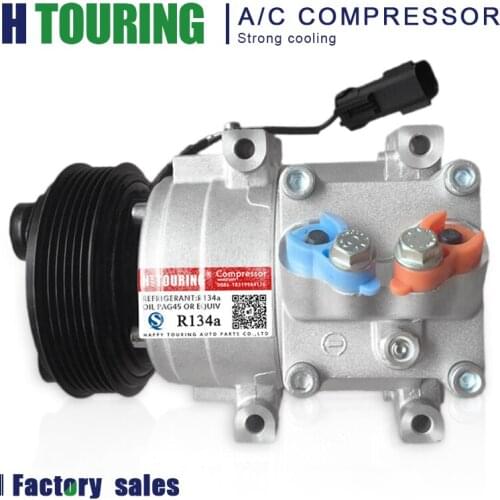 For Car Chrysler Sebring Dodge Stratus L4 2.4L & V6 2.7L 2004-2006 HS15 A/C Compressor 4596550AB 4596550 F500HD3AA02 1K2022002AM