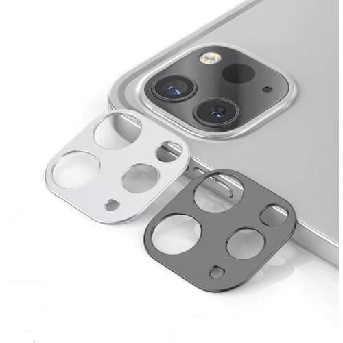 For iPad Pro 11 12.9 Inch 2020 Back Camera Aluminum alloy Full Cover Protective For iPad Pro 11 12.9 Metal lens frame