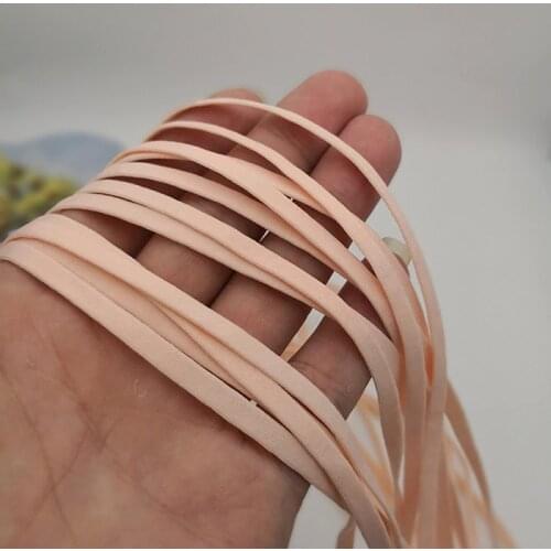 10Meter 5mm Elastic Line Mask Rope Rubber Band Tape Mask Ear Hanging Cord Elastic String DIY Clothing Craft Accessories