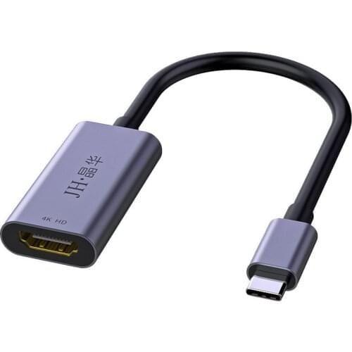 USB C to HDMI Adapter Cable 4K Type C to HDMI Felame Alloy shell for MacBook Galaxy S10 Huawei Mate P30 Pro USB-C HDMI Adapter