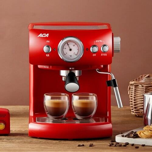 220V Coffee Maker Machine 19Bar Espresso Coffee Maker Machine Semi-automatic for Home Italian Coffee Maker with Steam Function