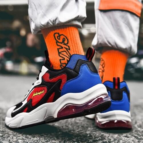 Sneaker sports korean mesh black mens male high sport style trainers mens quality shoes 2018 hip fashion star platform on hop