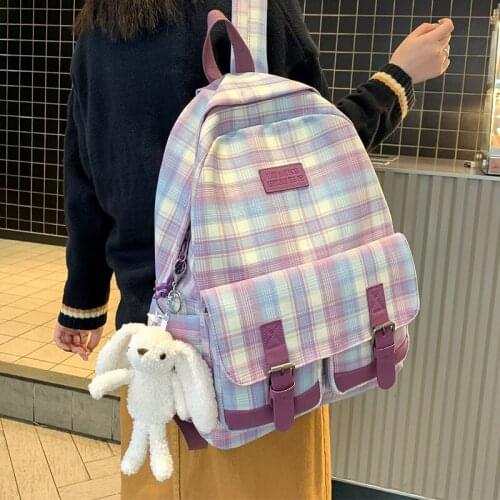 Fashion Women Backpack Harajuku Travel Shoulder Bags College School Bagpack Cute Female Backpack For Teenage Girls 50