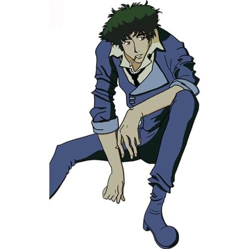 Personality Cowboy Bebop Car Sticker Body for Car Occlusion Camper Air Conditioner Waterproof Scratch Decals Apply To Car Window