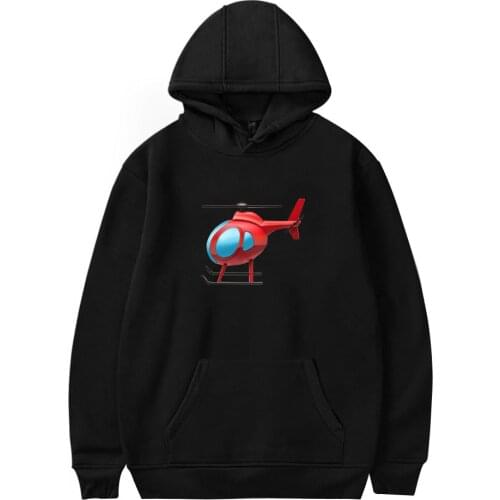 2020 NEW tony lopez Same style Hoodie Sweatshirts Men Women Helicopter Printed hoodies Pullover Unisex Harajuku Tracksuit