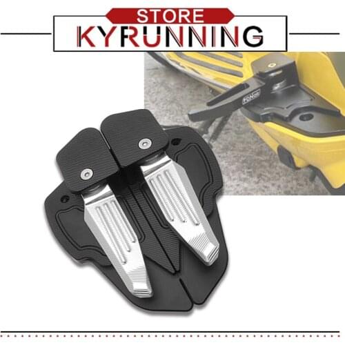 Primavera Rear Footrests For Vespa 150 SPRINT Foot Rests Passenger Extensions Extended prima125 Footpegs Adapter