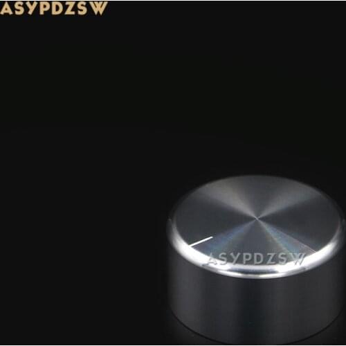 1 PCS High light silver 44*22 Full aluminum Power amplifier solid Volume potentiometer knob