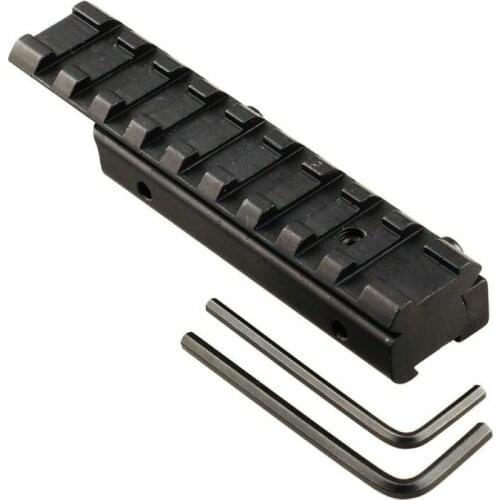 11mm to 20mm Dovetail Weaver Picatinny Rail Adapter Converter Mount Scope Base