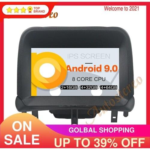DSP Android 9.0 PX5/PX6 Car DVD Player Multimedia Player GPS Navigation For Ford Tourneo Courier 2014-2016 Auto Radio Head Unit