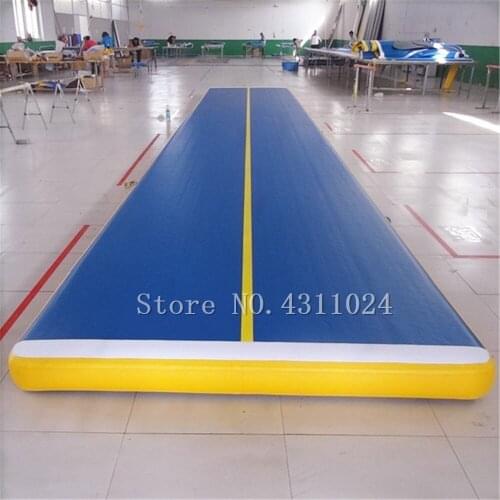 Free Shipping 5x2x0.2m Inflatable Gymnastics Airtrack Tumbling Mat Air Track Floor Mats Gymnastics Mat Inflatable Tumbling Air T