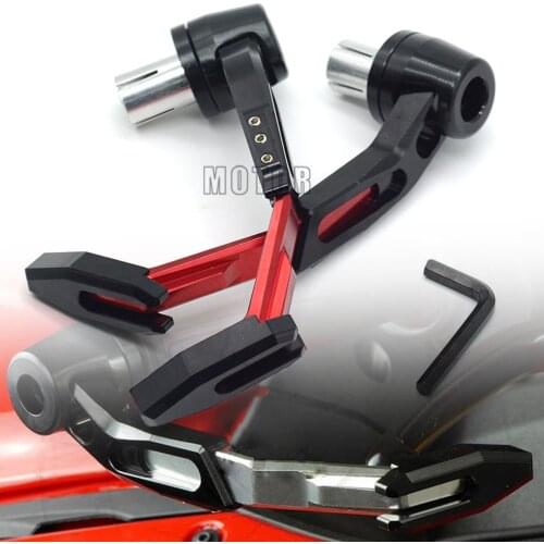 CNC Universal Handlebar Motorcycle Proguard Brake Clutch Levers Protector Hand Guard For BMW Honda Yamaha Kawasaki Suzuki
