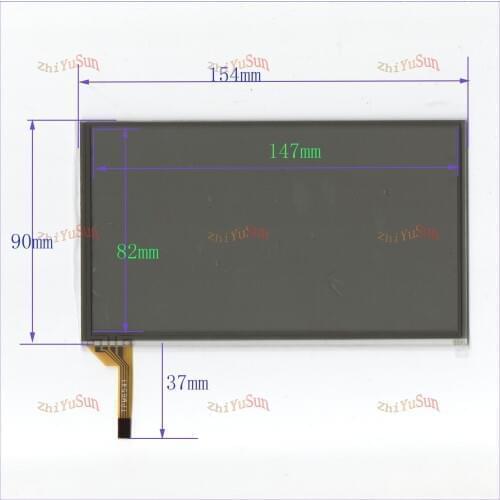 CRD510 RCD 510 Nieuwe Touch rcd510 vw rcd510 rcd510 touch screen Digitizer Reparatie Vervanging VOOR Auto RCD510 C065GW03 V0 V1