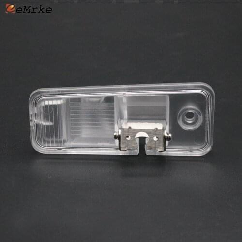 EEMRKE Car DVR Rearview Camera Bracket Adjustment Angle License Plate Lamp Housing for Kia Carens Rondo (RP) Microvan 2013-2019