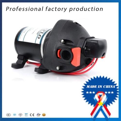 FL-703 12V DC Portable Electric Yacht Trailer Use Car Wash Diaphragm Pump Self-priming Pump Booster Pump